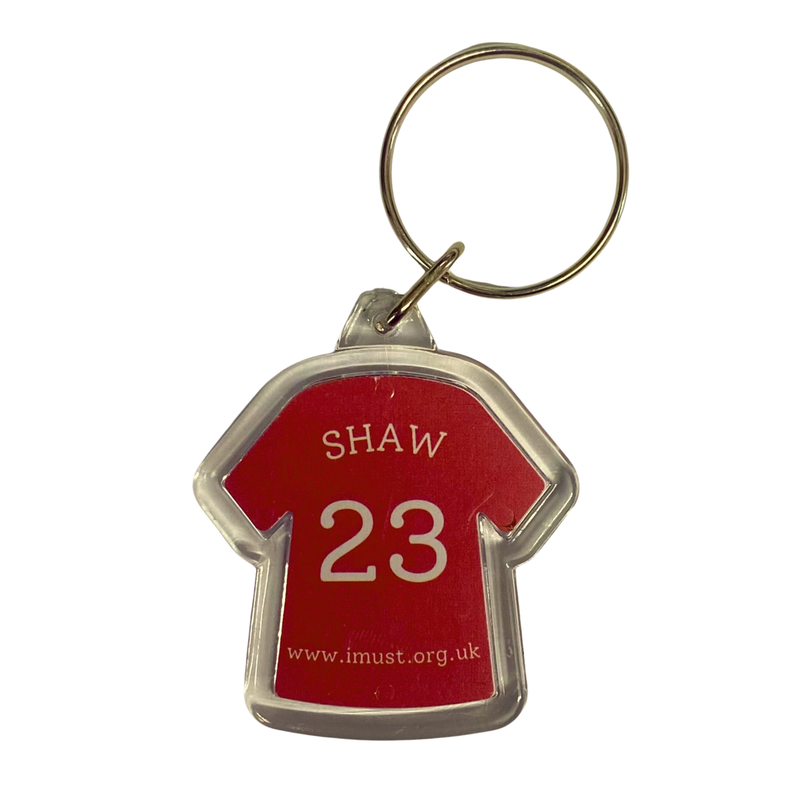 Luke Shaw Player Keyring