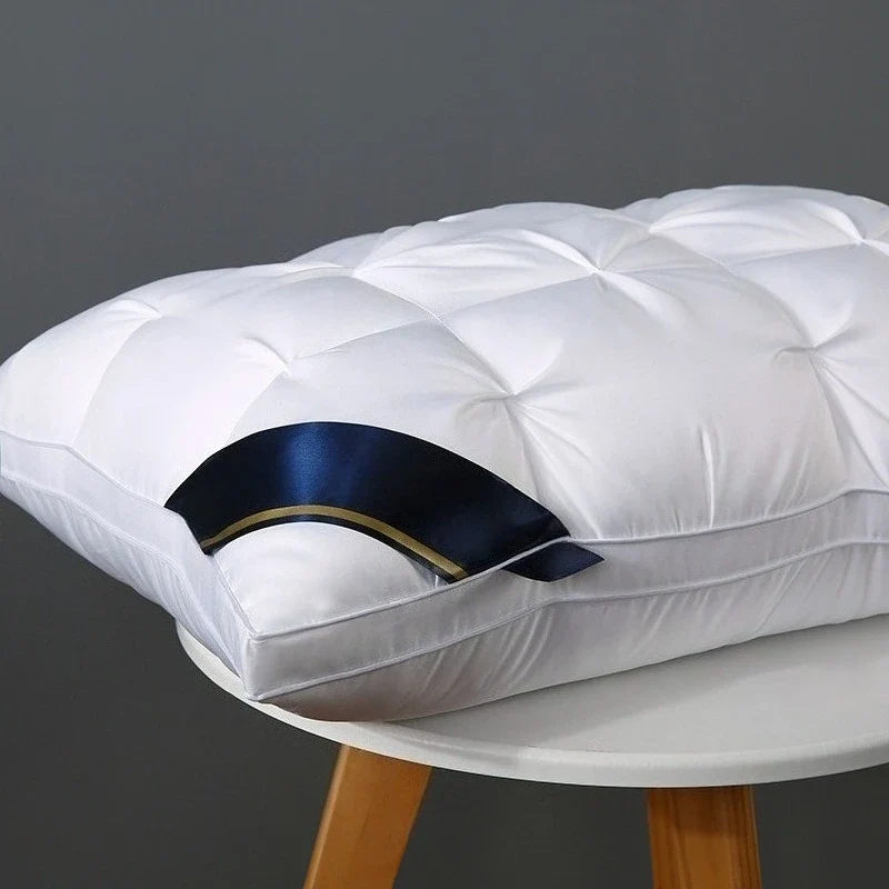 Luxury Hotel Grade Soft Neck Support Pillows Deep Sleep Breathable Pillow White