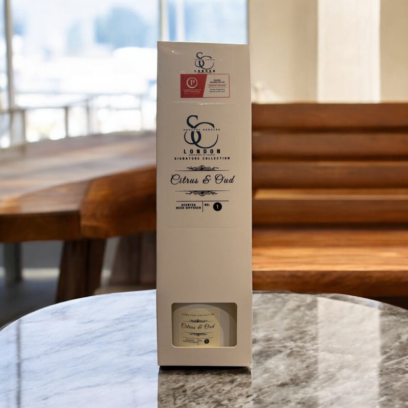 Citrus & Oud – Reed Diffuser (100ml)