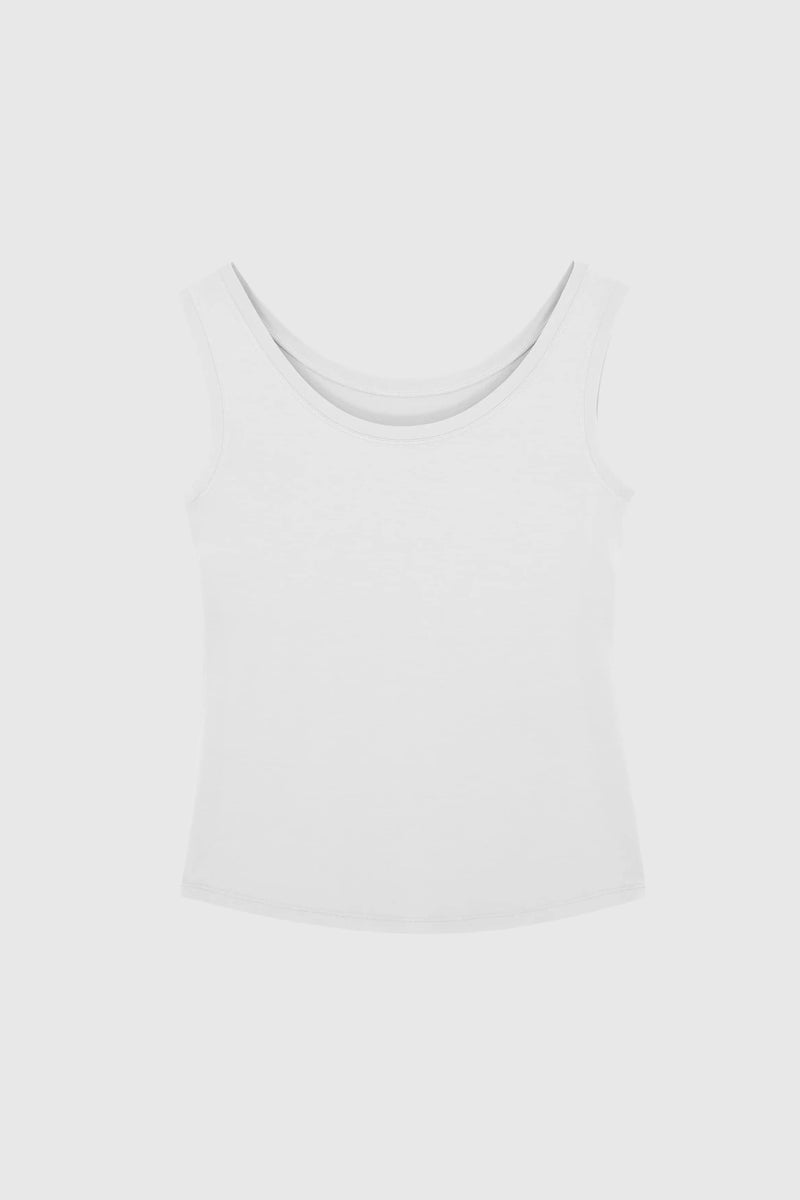 Sleeveless Micro Modal Vest Top