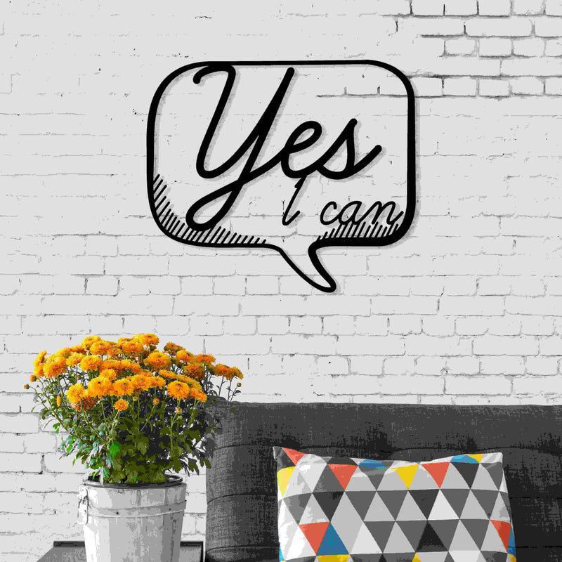 Metal Wall Art No.20 Yes