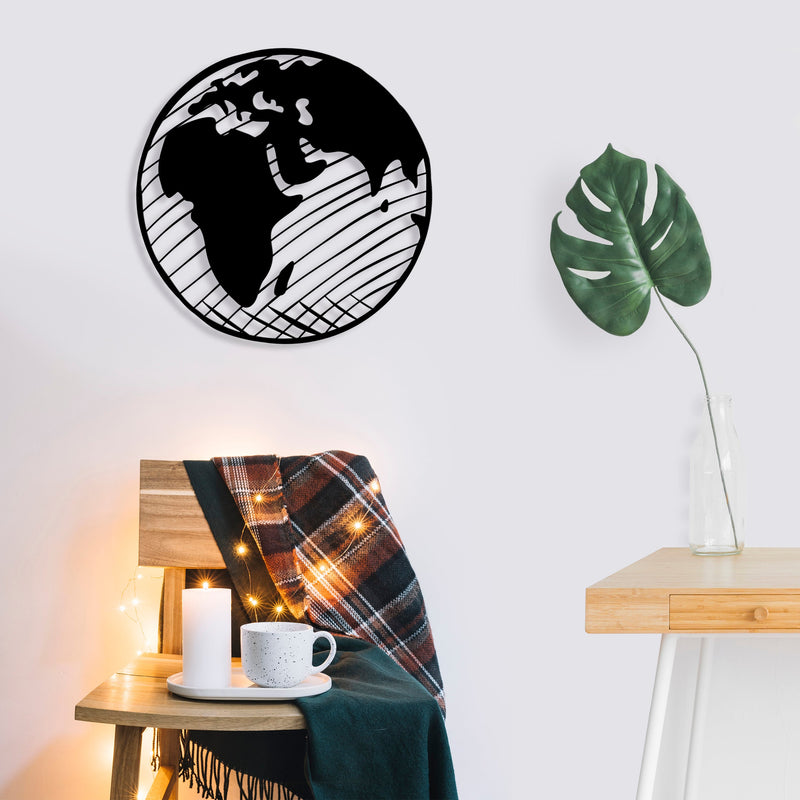 Metal Wall Art Our Planet