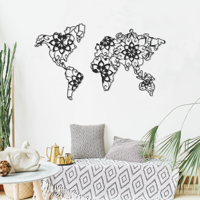 Mandala Metal Wall Art