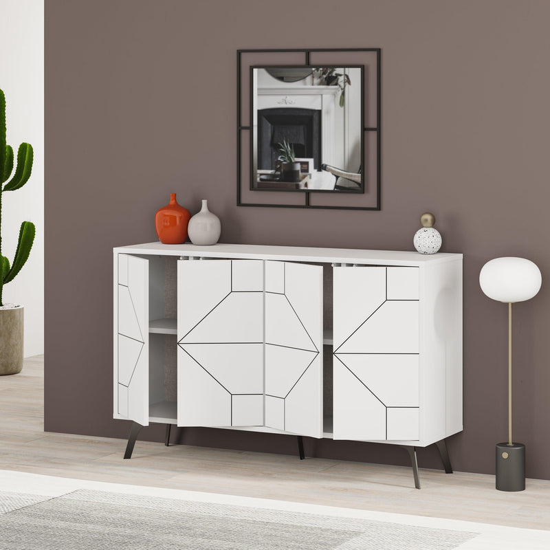 Dune Console Sideboard Display Unit 123cm