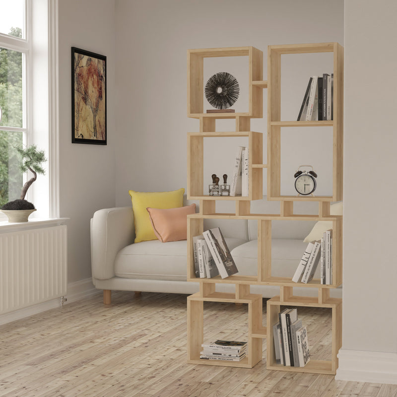 Rail Modern Bookcase Display Unit No.1 Tall 166.5cm