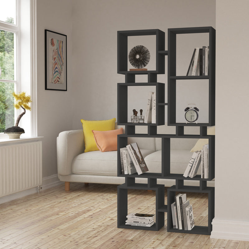 Rail Modern Bookcase Display Unit No.1 Tall 166.5cm
