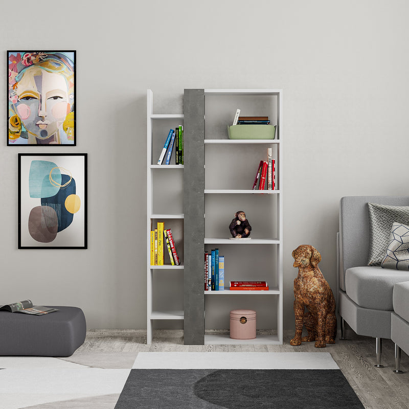 Lift Modern Bookcase Display Unit Tall 150.5cm