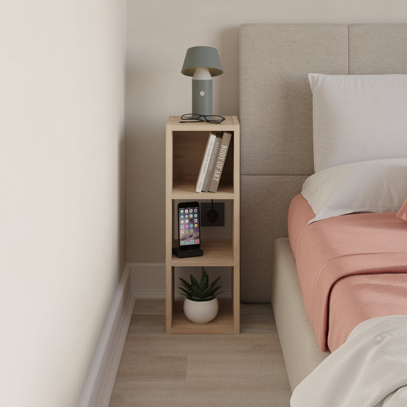 Combayn Small Low Standing Bookcase – Modular Storage Unit