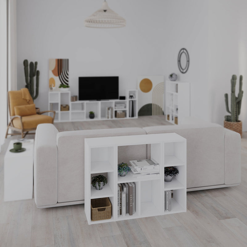 Combayn Small Low Standing Bookcase – Modular Storage Unit