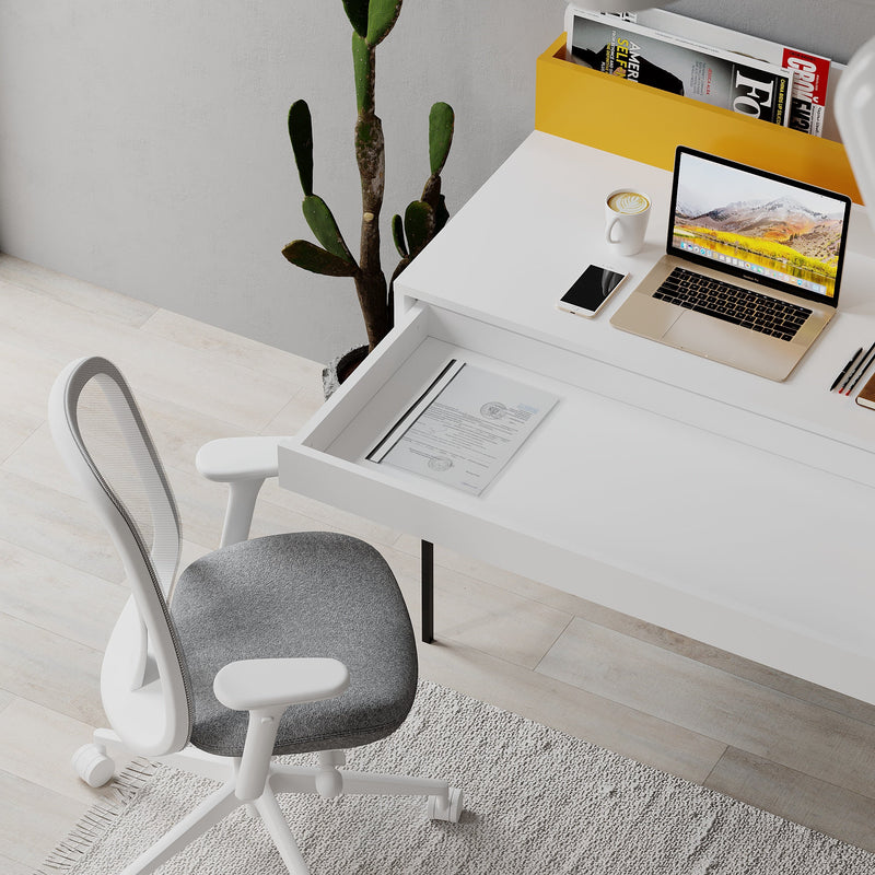 Leila Modern Desk Multipurpose Study Modern Desk Width 110cm