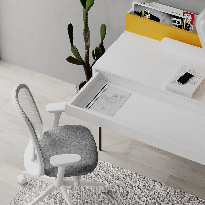 Leila Modern Desk Multipurpose Study Modern Desk Width 110cm