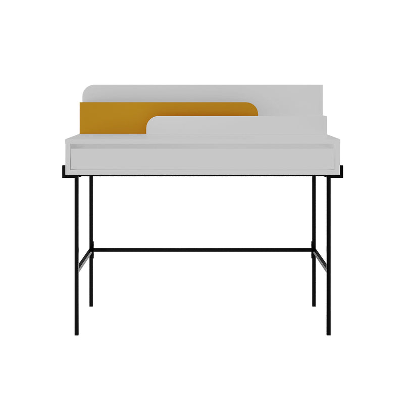 Leila Modern Desk Multipurpose Study Modern Desk Width 110cm