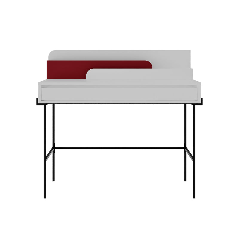 Leila Modern Desk Multipurpose Study Modern Desk Width 110cm