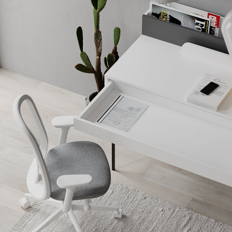 Leila Modern Desk Multipurpose Study Modern Desk Width 110cm