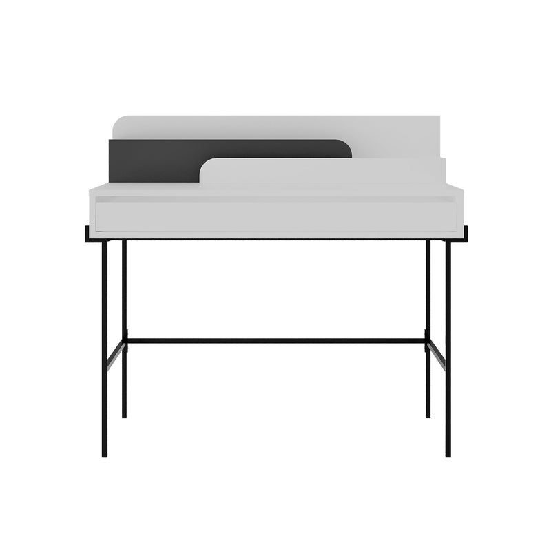 Leila Modern Desk Multipurpose Study Modern Desk Width 110cm