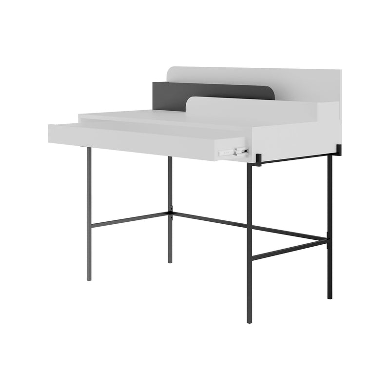 Leila Modern Desk Multipurpose Study Modern Desk Width 110cm