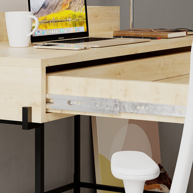 Leila Modern Desk Multipurpose Study Modern Desk Width 110cm
