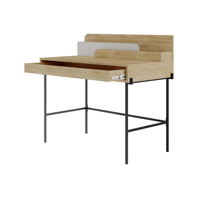 Leila Modern Desk Multipurpose Study Modern Desk Width 110cm