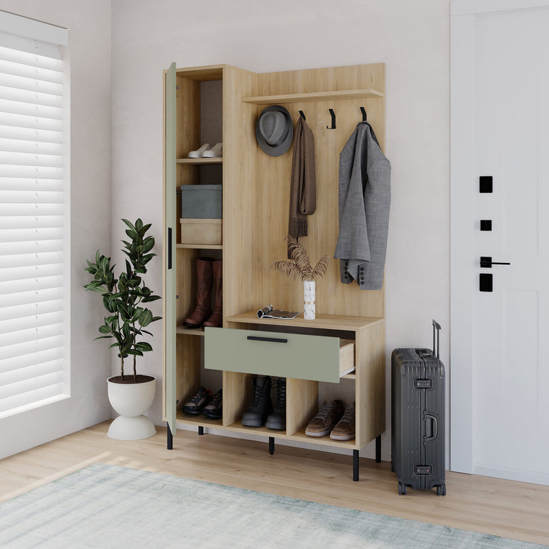 Acton Hall Stand with Shoe Storage