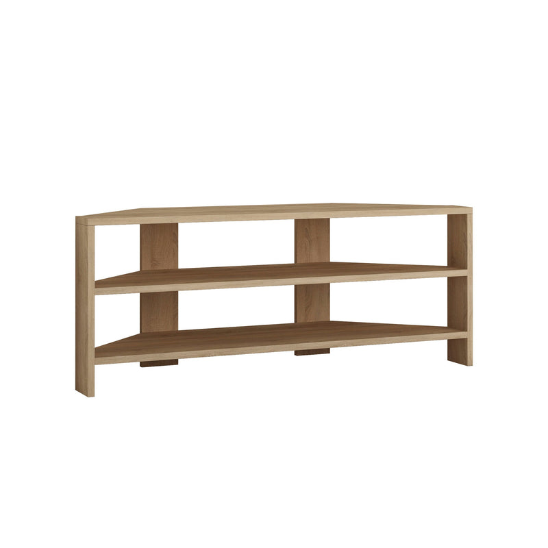 Thales Corner Modern TV Stand Multimedia Centre Corner 110cm