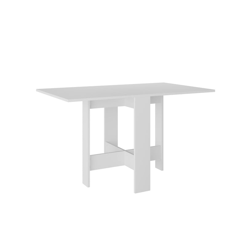 Artemio Dining Table – Foldable – White Finish
