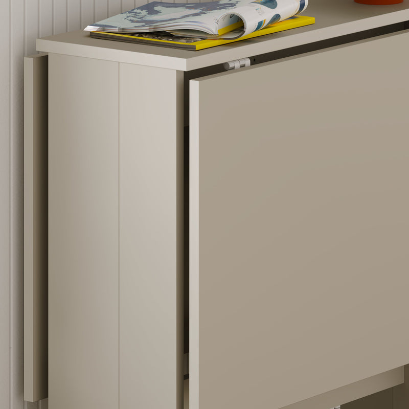 Artemio Dining Table - Foldable - Sandstone Finish