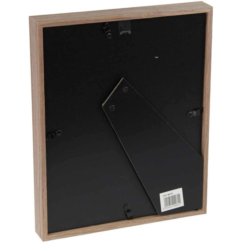 ZEP Zurigo MA Photo Frame - 8x10 inch - Brown Wood - Hands and Stands