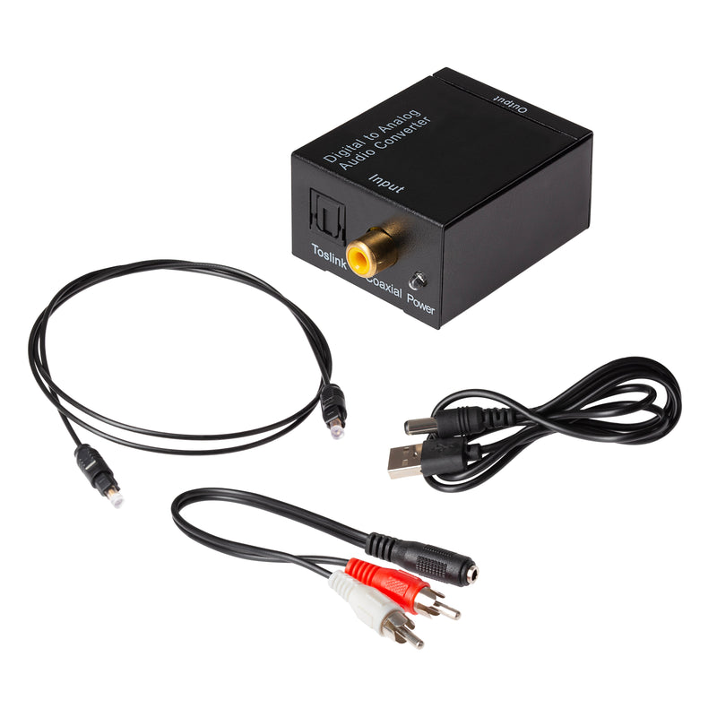 Maplin Digital Optical Coax to Analog RCA Audio Converter