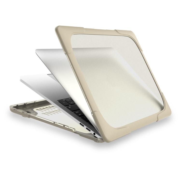 For Macbook Pro 13.3 inch (A1708) & with Touchbar (A1706) Laptop TPU + PC Folding Shockproof Protective Case with Holder, For Macbook Pro 13.3 inch with Touch Bar