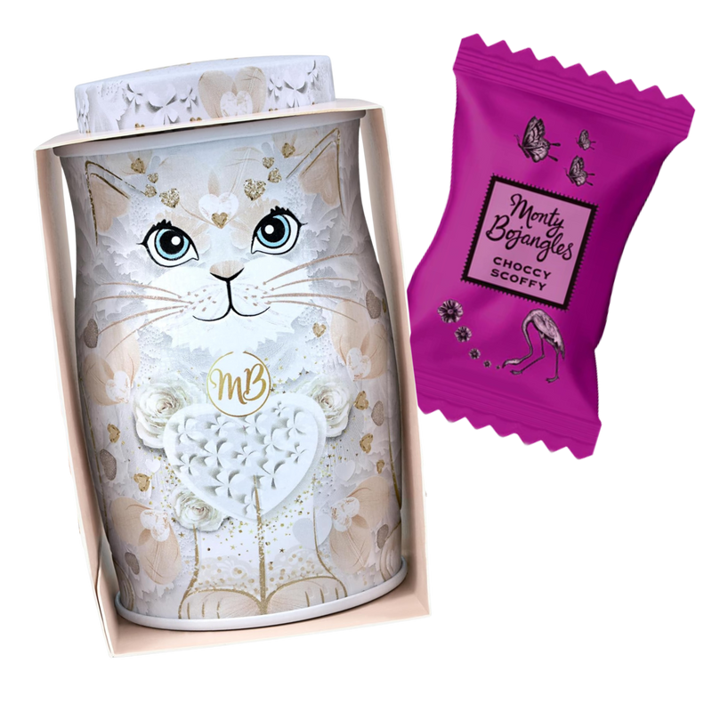 Monty Bojangles | White Rose Kitten Tin | 36g