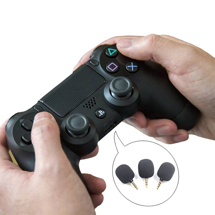 ZJ052MR-01 4 Level Pin 3.5mm Mobile Phone Tablet Game Machine Mini Straight Microphone, 4 Level Pin