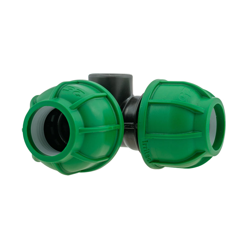 IBC 2” S60X6 Cap with MDPE Elbow Tee 25mm