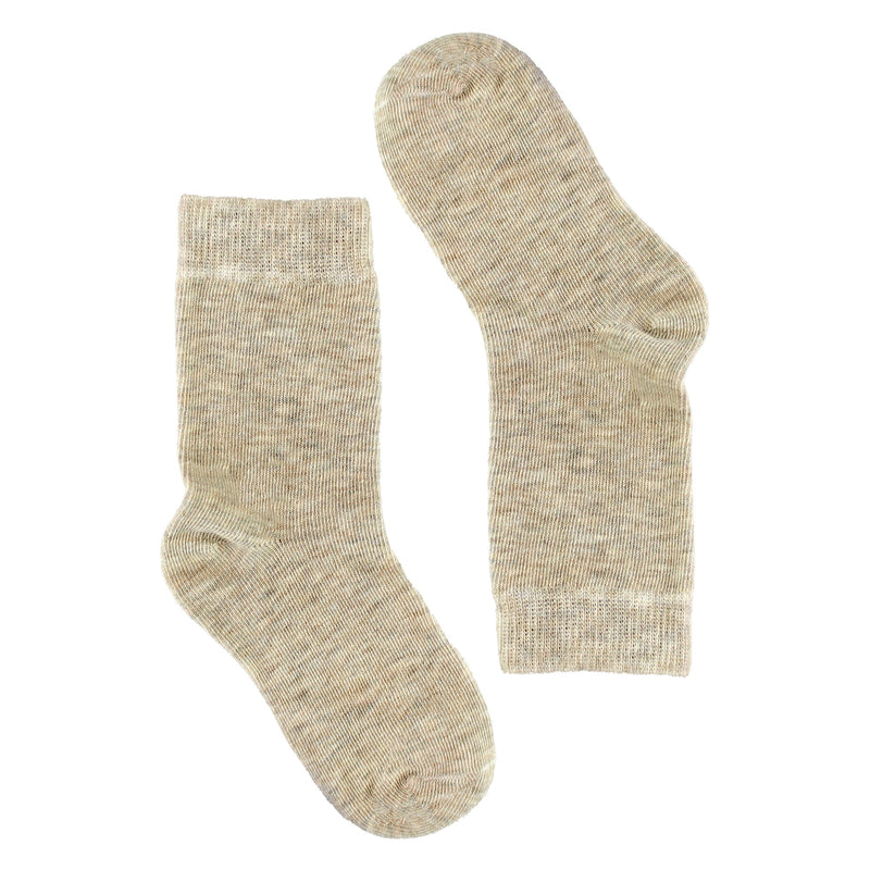 Childrens Organic Cotton Sensory Socks - Soft Seamless Socks for Sensitive Feet