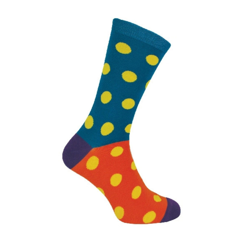1 Pack Mens Novelty Patterned Bamboo Socks