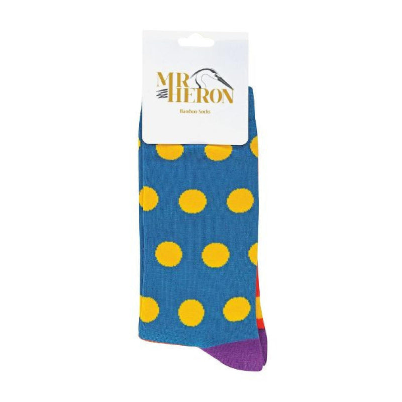 1 Pack Mens Novelty Patterned Bamboo Socks