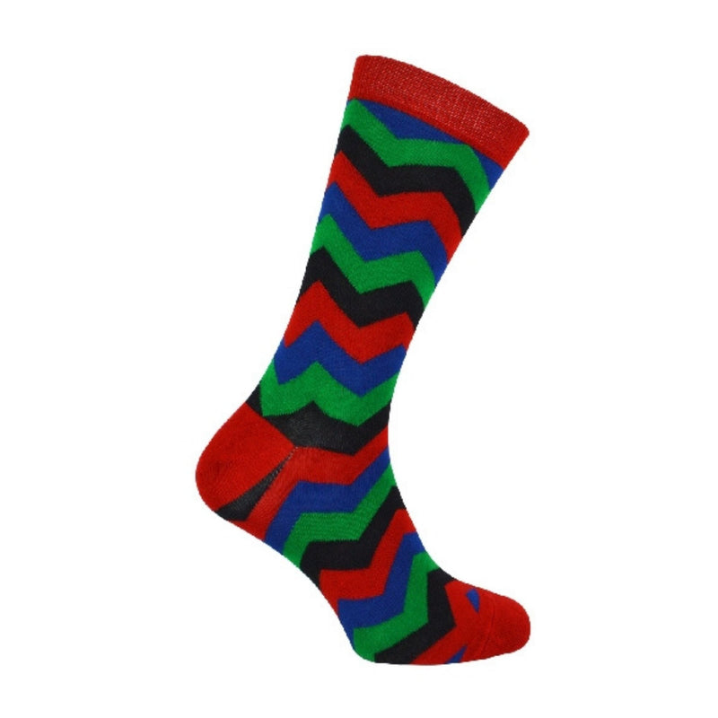 1 Pack Mens Novelty Patterned Bamboo Socks