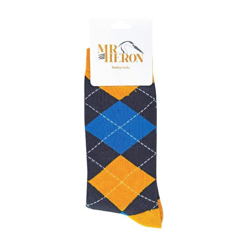 1 Pack Mens Novelty Patterned Bamboo Socks