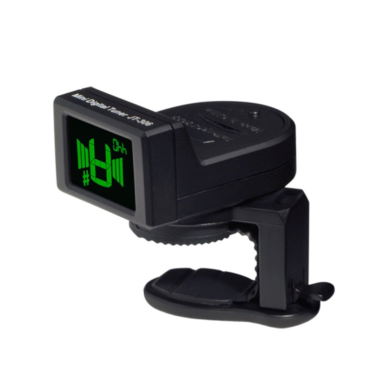 JOYO JT-306 Mini Digital LCD Clip-on Tuner for Acoustic Electric Guitar Bass Violin Ukulele, JT-306