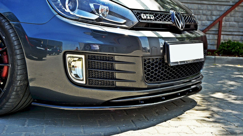 Maxton Design - Front Splitter VER.2 VW GOLF MK6 GTI