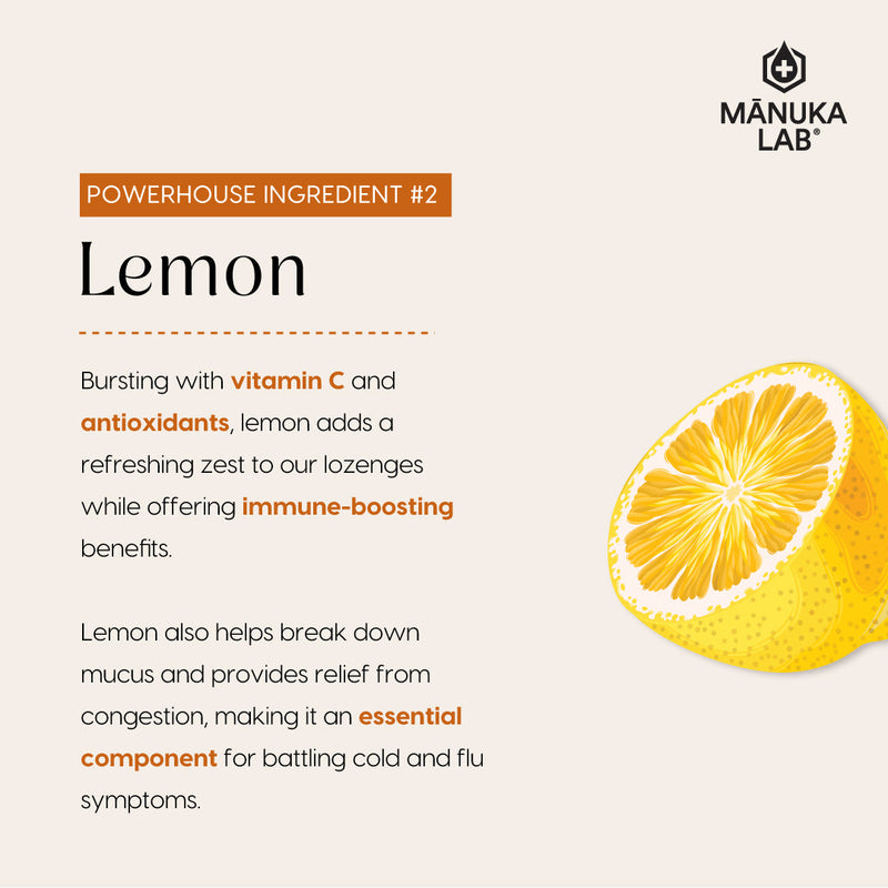 Manuka Honey Lozenges with Propolis