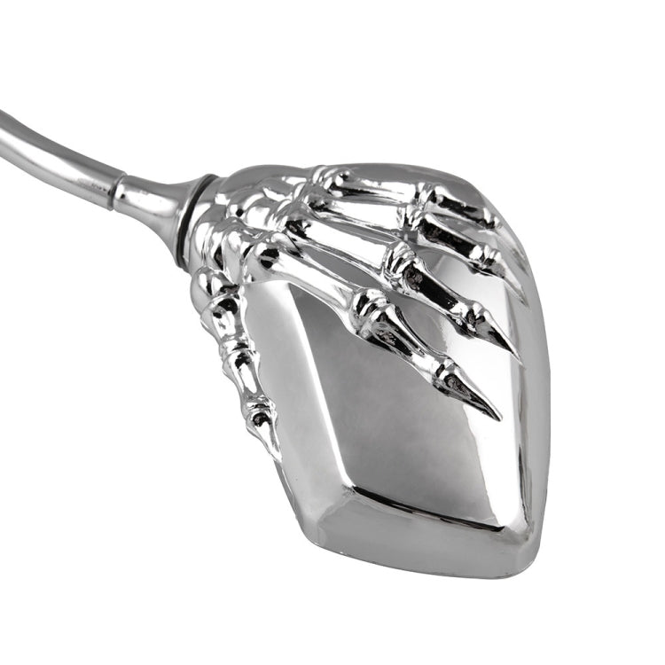 MB-MR011 Motorcycle Modified Universal ABS Skeleton Hand Rear View Mirror Set, Universal Skeleton Hand