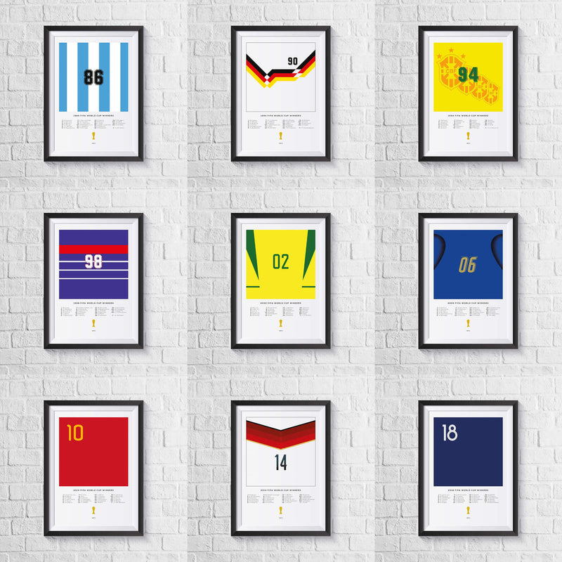France 1998 World Cup Squad Print