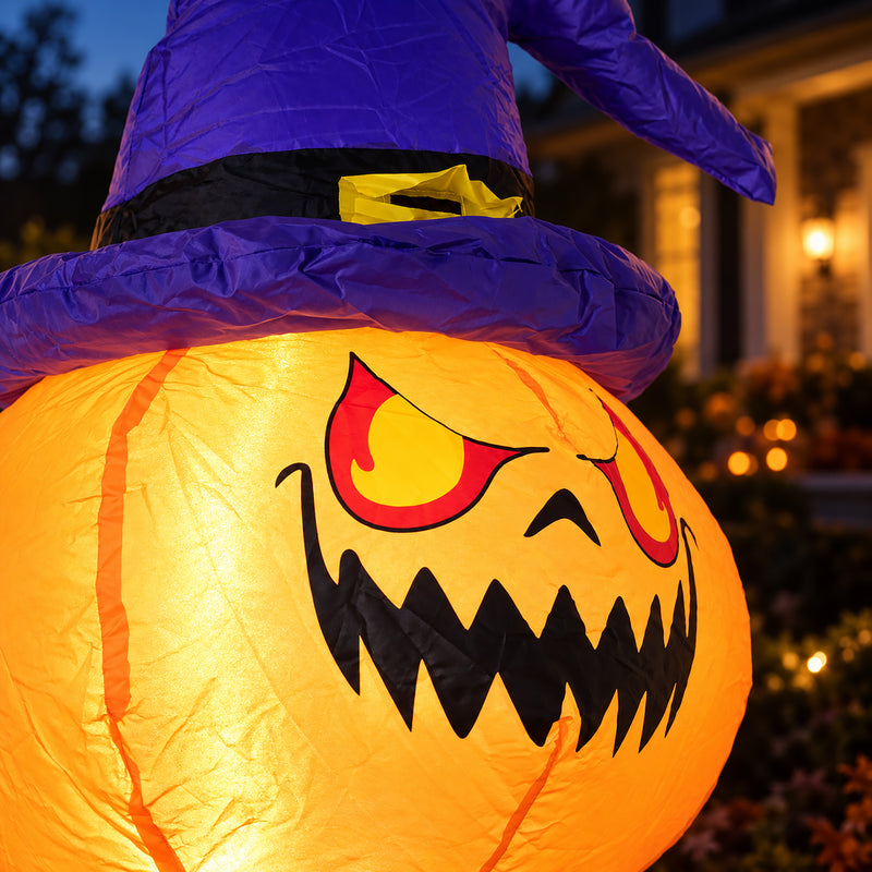 6ft Inflatable Outdoor Halloween Pumpkin Decoration