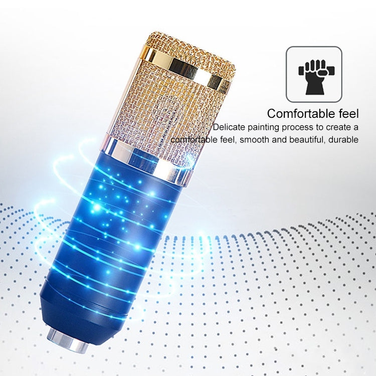 BM-800 Network K-Song Dedicated High-end Metal Shock Mount Microphone Set, BM800 Kit Blue, BM800 Kit Black, BM800 Kit Pink