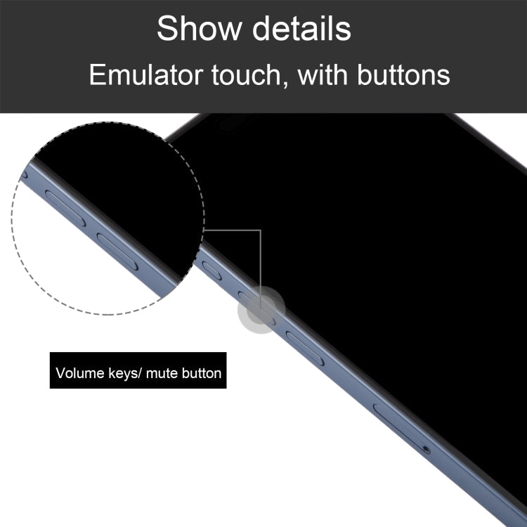 For iPhone 15 Pro Black Screen Non-Working Dummy Display Model, For iPhone 15 Pro Black Screen