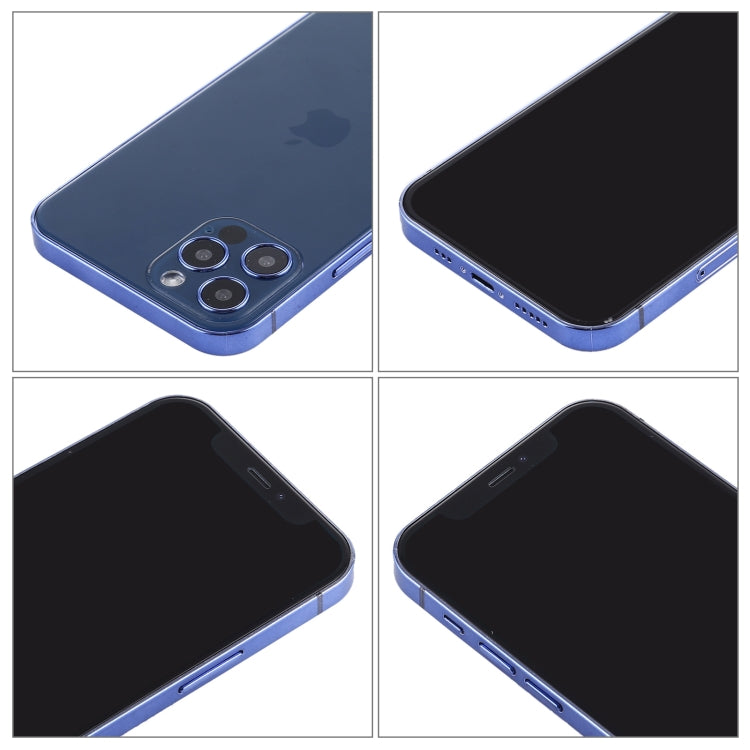 Black Screen Non-Working Fake Dummy Display Model for iPhone 12 Pro Max, Light Version, For iPhone 12 Pro Max Black Screen Light Version