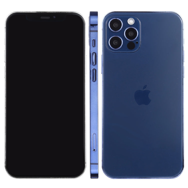 Black Screen Non-Working Fake Dummy Display Model for iPhone 12 Pro Max, Light Version, For iPhone 12 Pro Max Black Screen Light Version