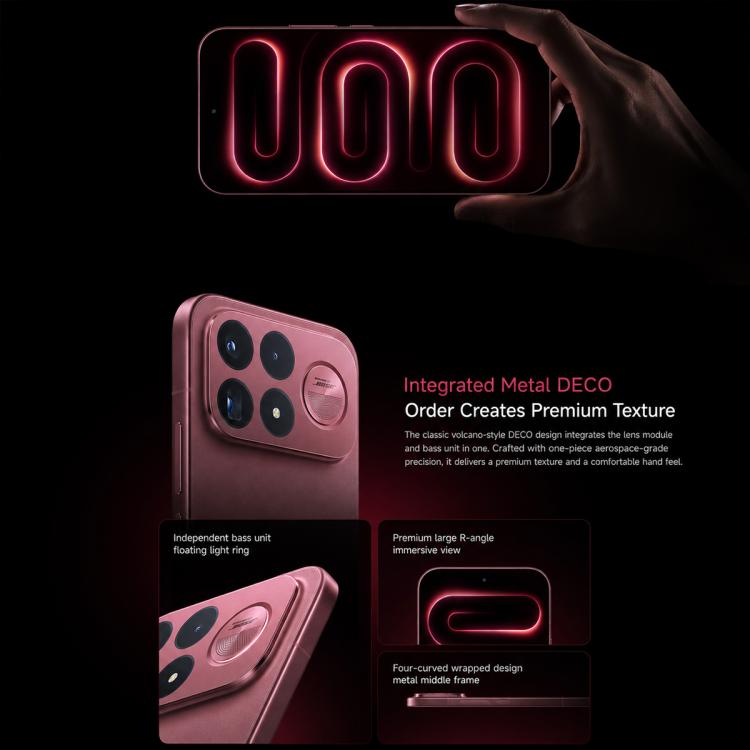 Xiaomi Redmi K100 Pro Max, 12GB+256GB, 6.9 inch Xiaomi HyperOS 3 Snapdragon 8 Elite Gen 5 Octa Core, NFC, Network: 5G, 12GB+256GB