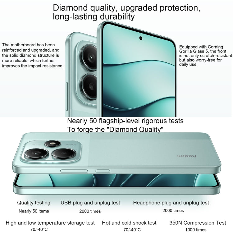 Xiaomi Redmi Note 14 5G, 6GB+128GB, 6.67 inch Xiaomi HyperOS Mediatek Dimensity 7025-Ultra Octa Core, Network: 5G, 6GB+128GB