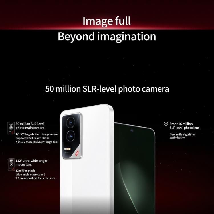 Honor GT, 16GB+512GB, In-screen Fingerprint, 6.7 inch MagicOS 9.0 Android 15.0 Snapdragon 8 Gen 3 Octa Core, Network: 5G, OTG, NFC, 16GB+1TB